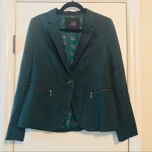 The Limited Forest Green Blazer Size Medium